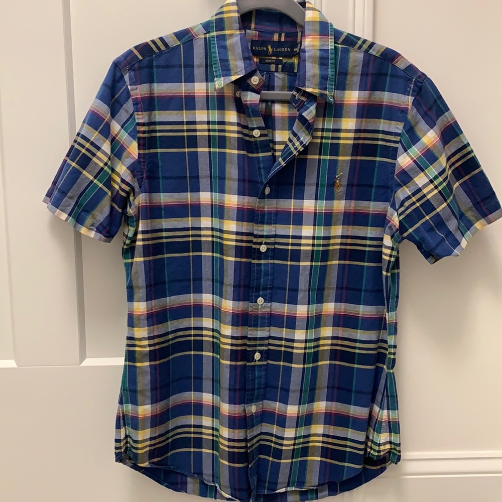 Polo Ralph Lauren short sleeve button down shirt
